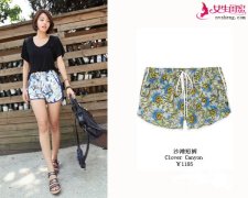 今夏必备的短裤 教你穿出瘦白美