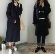 深色系秋冬气质搭小个子女生这样穿很好看