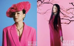 早秋街拍杨幂和安妮海瑟薇柠檬黄look太出众肯豆