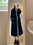 158小个子女生巨好看的西装风衣外套