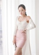 时尚街拍裹臀裙美女身材曼妙迷人绽