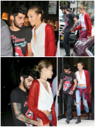 吉吉哈迪德 (Gigi Hadid)与男友甜蜜外出