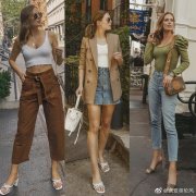 纽约时尚博主舒适摩登的日常穿法指