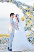 若曦终于嫁给四爷 刘诗诗婚礼礼服大
