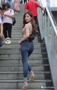 打底裤街拍超清图片鞋子卡通透明街