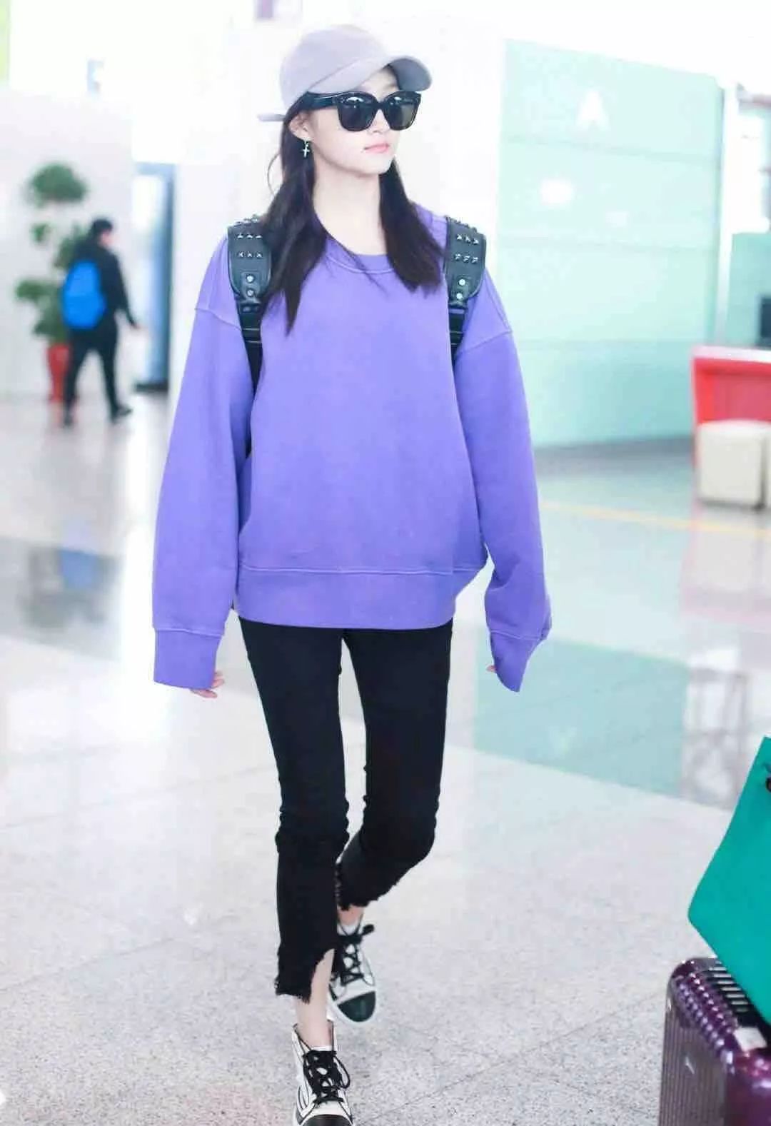 街拍美女穿搭_明星穿搭街拍_周迅街拍穿搭图片