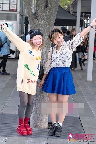  最新时尚街拍 大象腿美女的服饰搭配