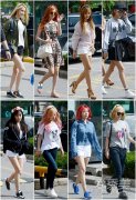 少女时代最新街拍 教你夏季出街搭配