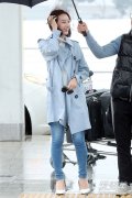 不会搭风衣怎么过秋天 跟着韩女星学