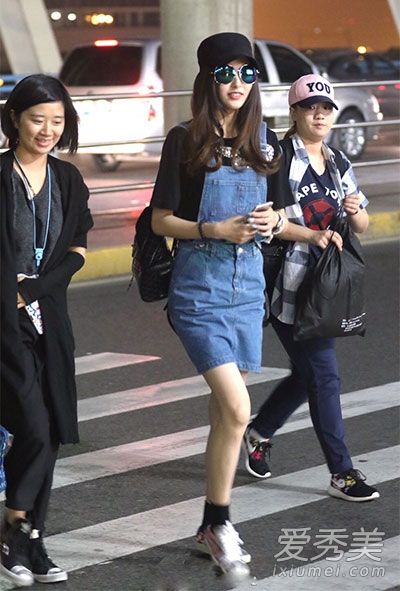 唐嫣近期街拍合辑 私服搭配品味更赞
