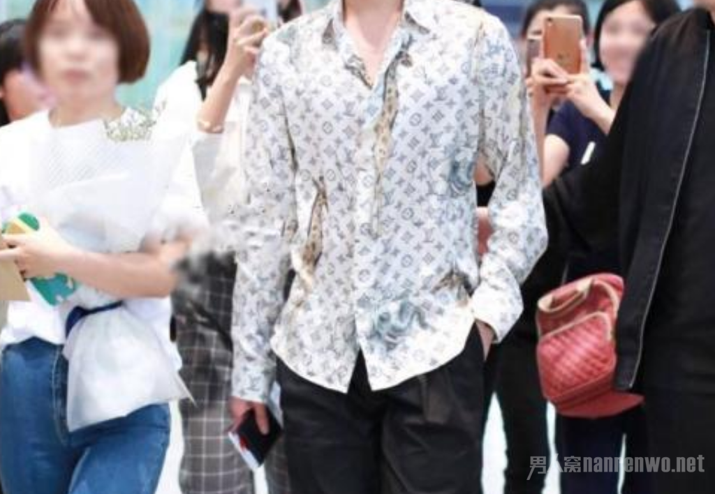 男星的街拍服装
