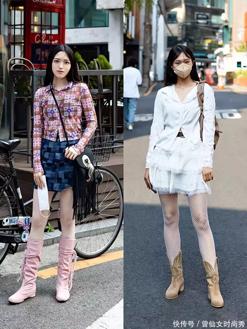 今年没心思换衣服学学时尚女孩街拍