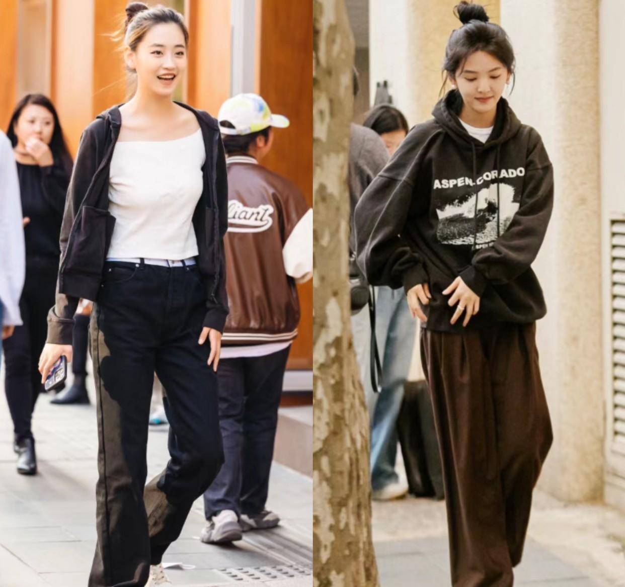 街拍搭配时尚的衣服_时尚搭配街拍_街拍搭配图