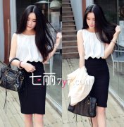 职场女装通勤裙子搭配 包臀中裙要轻熟更要潮范