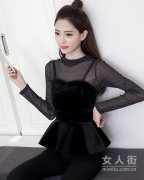 冬季时尚打底衫搭配好美感直线UP