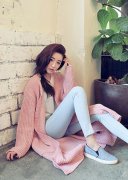 早春搭配女针织开衫 款款让你心动