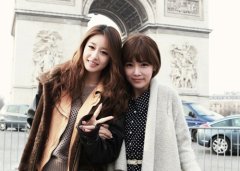 韩国女团T-ara最新欧洲冬季街拍组图