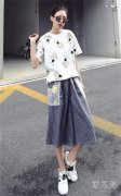 阔腿裤拉风又凉快 夏季美搭学起来