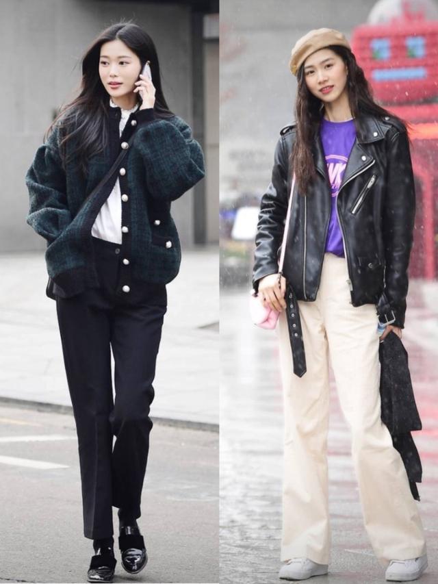 街拍搭配时尚的衣服_时尚搭配街拍_街拍时尚穿搭