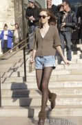 秋季最新韩国欧美街拍图片 新款女装