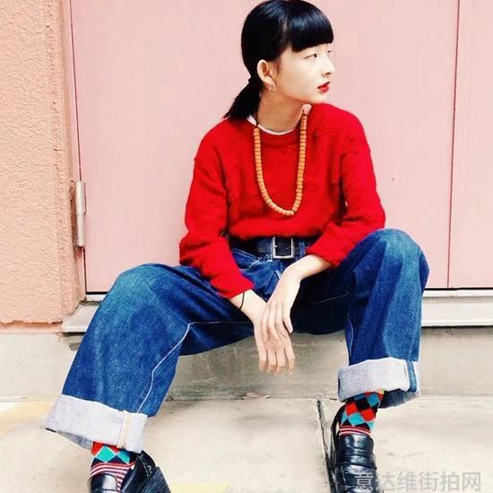 时尚达人街拍_上海时尚街拍微博_时尚博主街拍