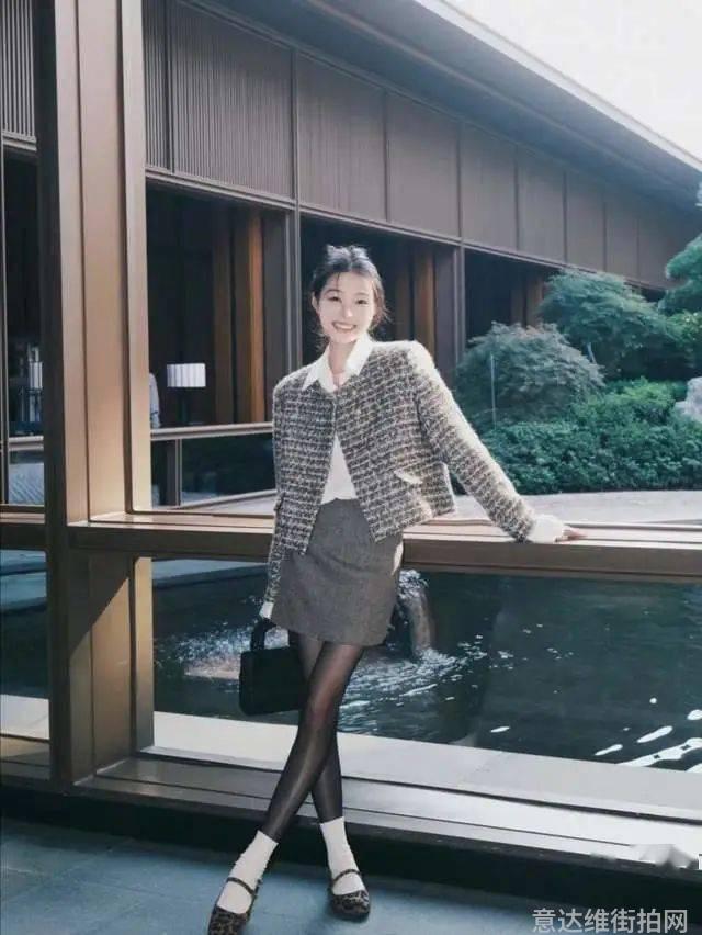 明星穿搭街拍_欧美达人街拍穿搭示范_周迅街拍穿搭图片裙子