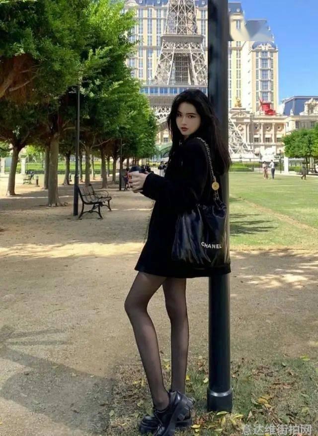 周迅街拍穿搭图片裙子_明星穿搭街拍_欧美达人街拍穿搭示范