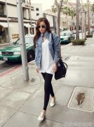 女士牛仔外套春季搭 复古清新甜美俘虏你
