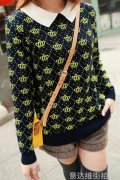 烂大街的复古女式针织衫搭配 千万不