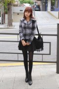 短款毛呢外套怎么搭配显高 矮个子女生变高挑法