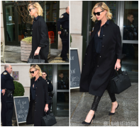 查理兹梅隆(Charlize Theron)纽约外出 全