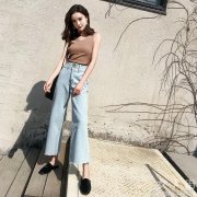 五月时髦牛仔裤搭配离潮人更进一步