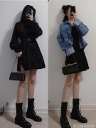 18套适合酷女孩的早秋日常穿搭