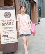 乖巧森女风T恤巧搭显瘦 小清新气质惹人爱