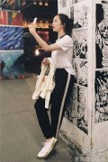 杨幂穿衣搭配图片 秋天学她穿准没错