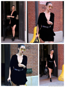 贝拉哈迪德(Bella hadid)街拍 深V真空美的太过分
