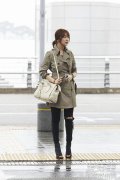 春天就是要穿风衣 韩女星教你风衣搭