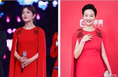 明星开年撞衫大合集谢娜红裙不输影后小S这款头