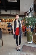 秋装混搭约会装清新风格 玩转十月旅游周